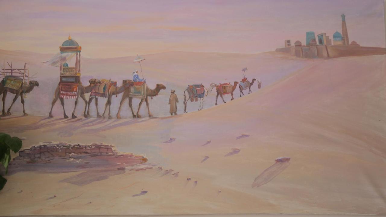 Muso To'Ra Hostel Khiva Buitenkant foto